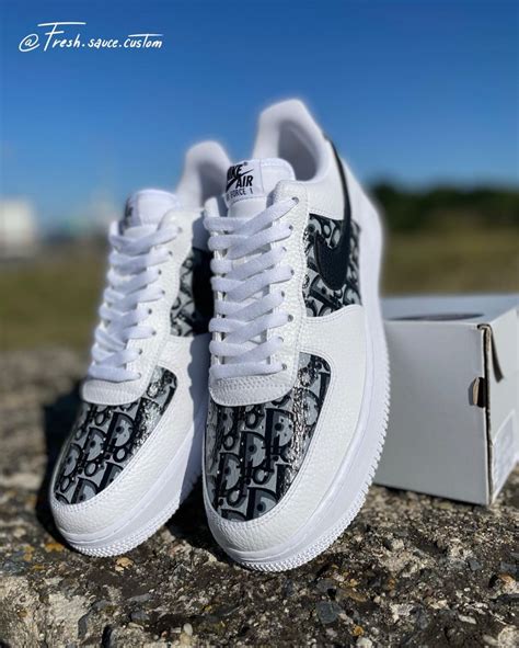 custom air force 1 dior|custom dior af1.